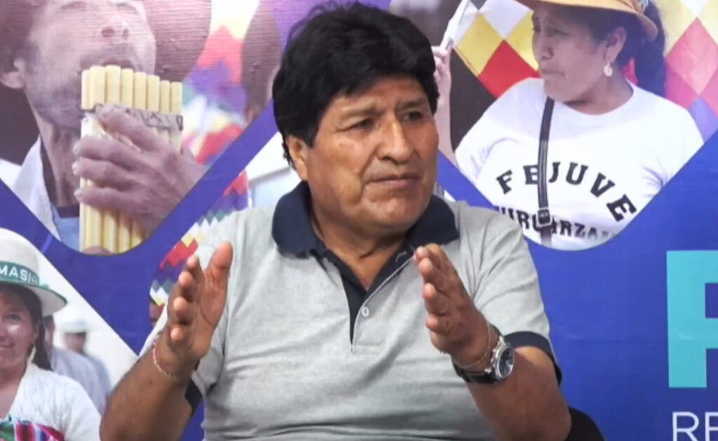 Evo Morales niega acuerdos políticos y descarta impulsar voto nulo en segunda vuelta