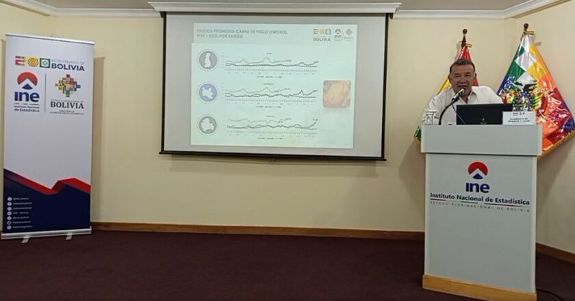 Inflación en Bolivia baja a 1,01 por ciento en agosto según el INE