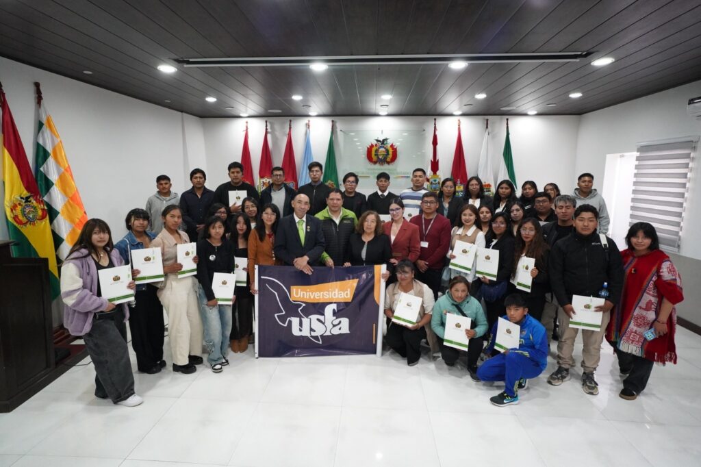 Futuros abogados de la USFA Villazón analizan “in situ” la labor de la Fiscalía General del Estado