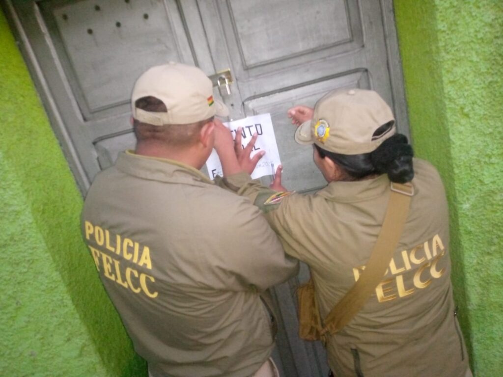 LA PAZ Fiscalía y Policía rescatan a dos menores víctimas de explotación en operativo conjunto