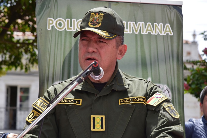 Comandante de la Policía asegura que acatará las decisiones del presidente Rodrigo Paz