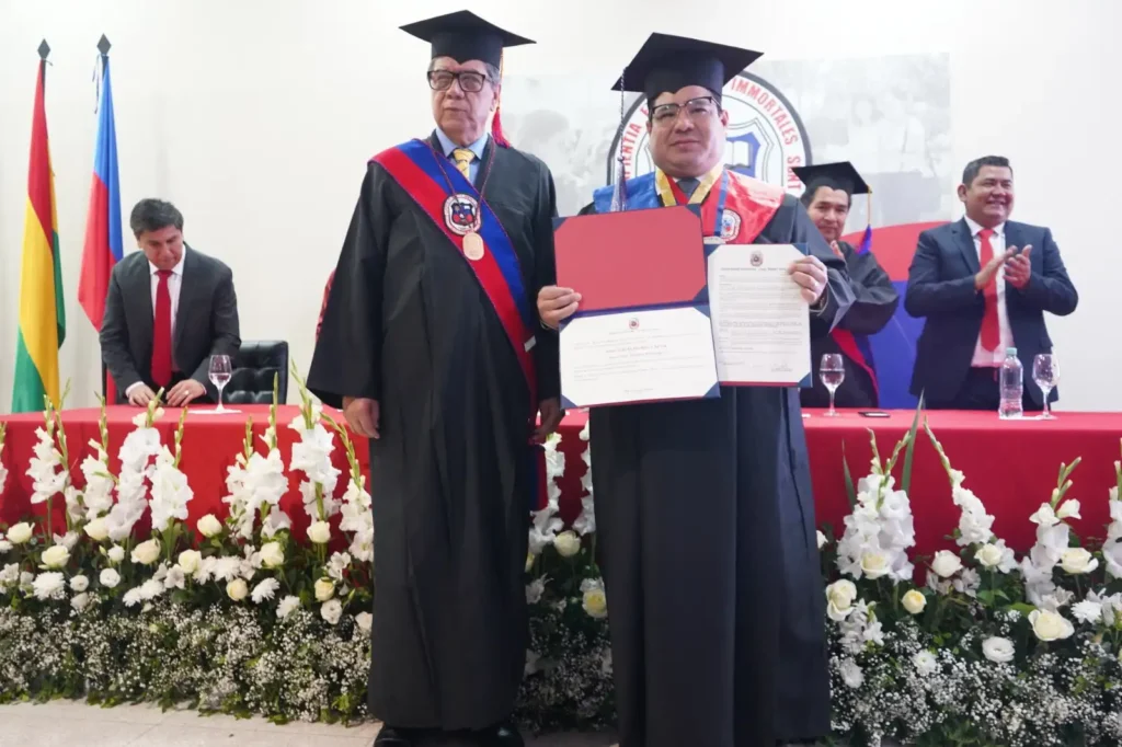 Histórico reconocimiento: Universidad Juan Misael Saracho otorga Doctor Honoris Causa al Fiscal General del Estado, Roger Mariaca Montenegro