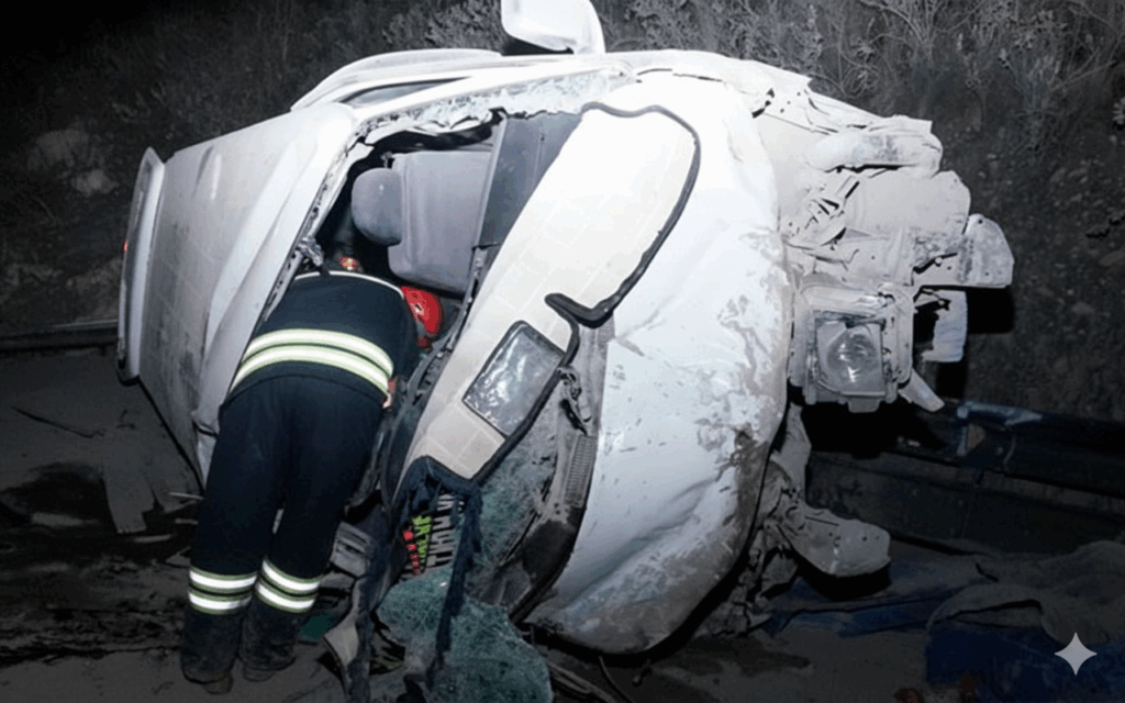 Tragedia en la autopista La Paz–El Alto: Cuatro muertos y 12 heridos tras violento choque entre camión y minibús