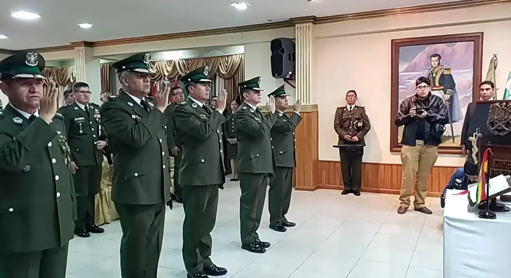 Cinco coroneles asumen direcciones nacionales tras la posesión del nuevo Alto Mando Policial