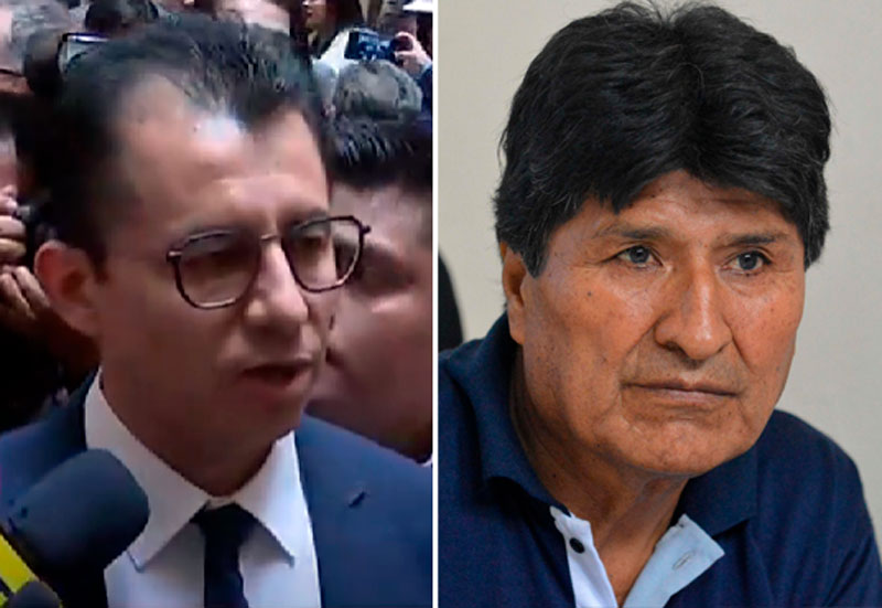 Ministro Freddy Vidovic: “Evo Morales debe someterse a la justicia como cualquier ciudadano”