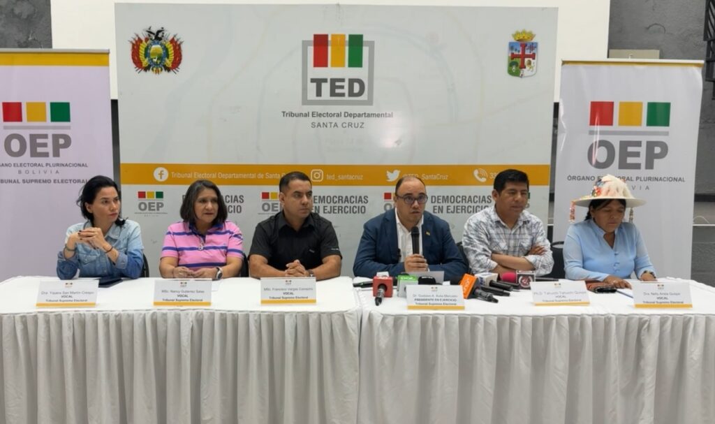 TSE publica calendario electoral rumbo a las subnacionales del 22 de marzo de 2026