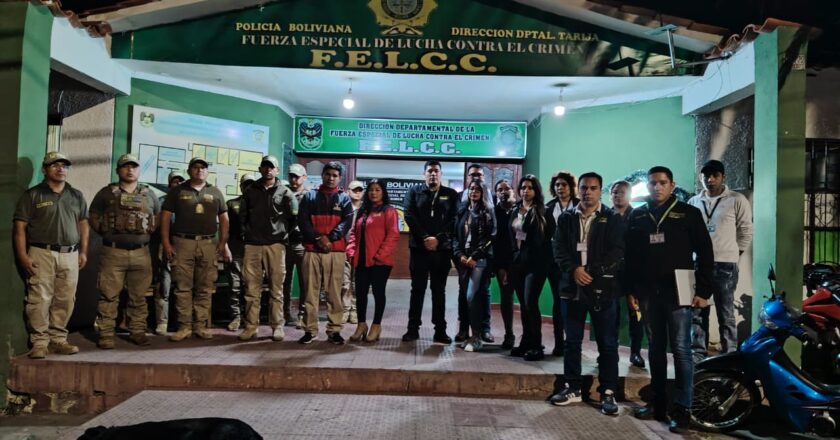 Fiscalía junto con otras instituciones de Tarija llevaron adelante el último operativo del año para prevenir la trata y tráfico de personas
