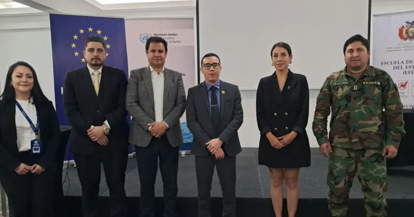 Santa Cruz: Fiscalía y UNODC realizan curso especializado en investigaciones financieras paralelas para combatir el lavado de activos
