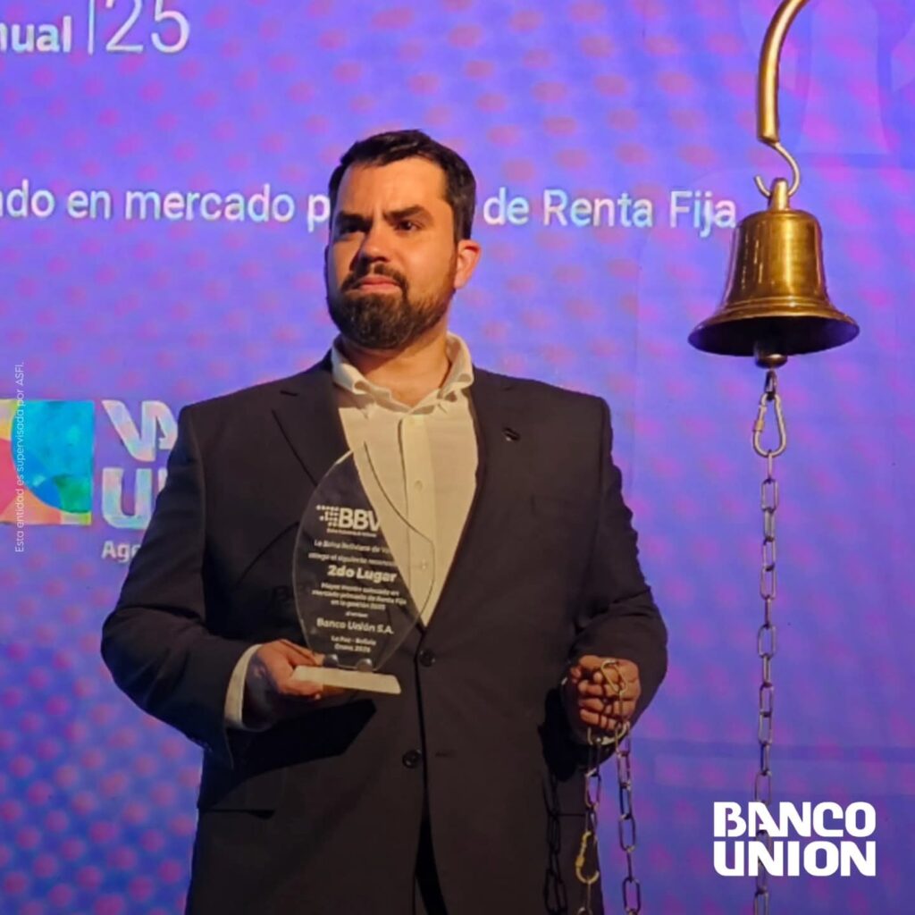 Banco Unión se consolida como uno de los líderes del mercado de valores boliviano