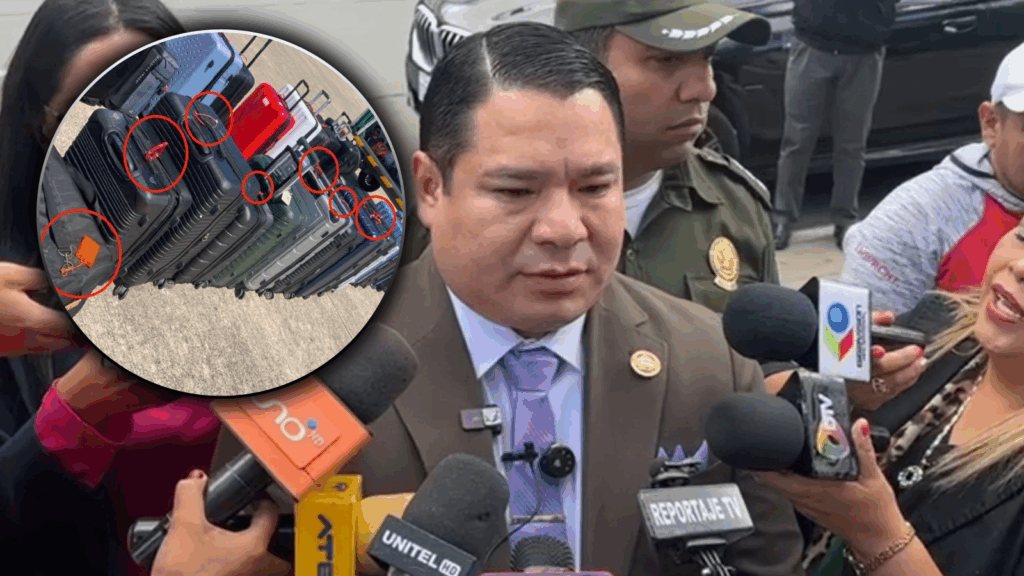 Emiten orden de aprehensión contra acompañante extranjero de Laura Rojas por el caso de las 31 maletas