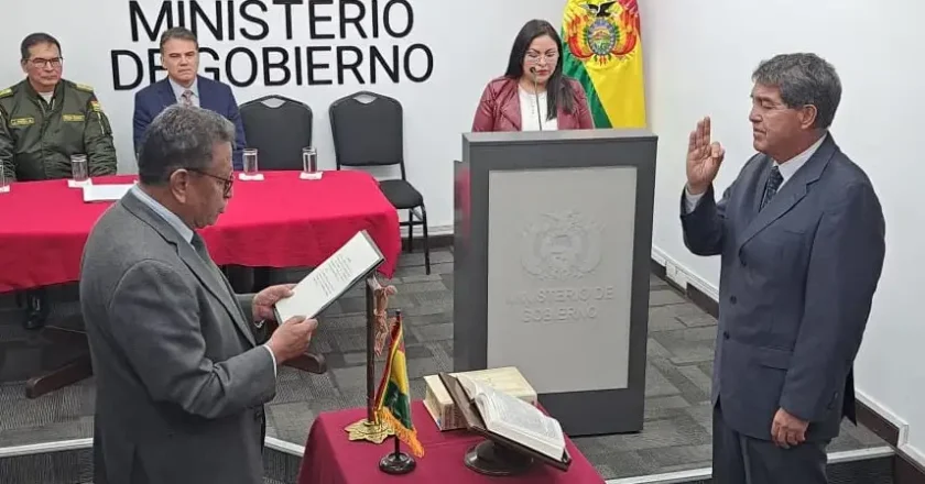 Gobierno designa a Hernán Paredes como nuevo viceministro de Régimen Interior tras salida de René Calla