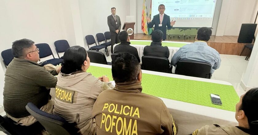 Chuquisaca: Fiscalía, POFOMA y DIPROVE profundizan aplicación del Ecosistema ROMA y relato del hecho con talleres de capacitación