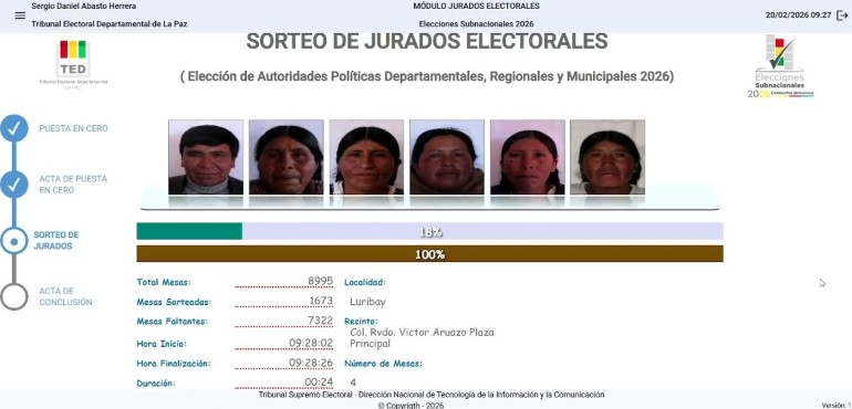 Jurados electorales podrán presentar excusas desde el lunes 23 ante los TED