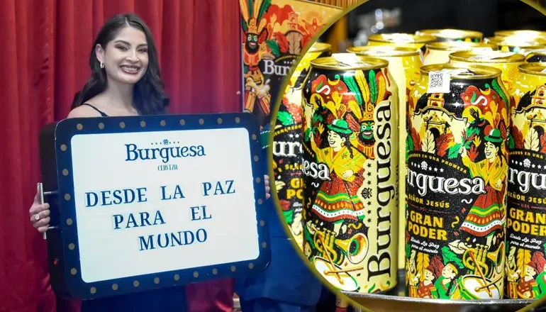 Burguesa lanza su lata edición especial “Gran Poder” y marca el inicio de la festividad reconocida por la UNESCO