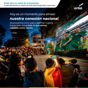 ¡Bolivia se une por la Verde! ENTEL abre su señal para que todo el país vea el duelo ante Irak