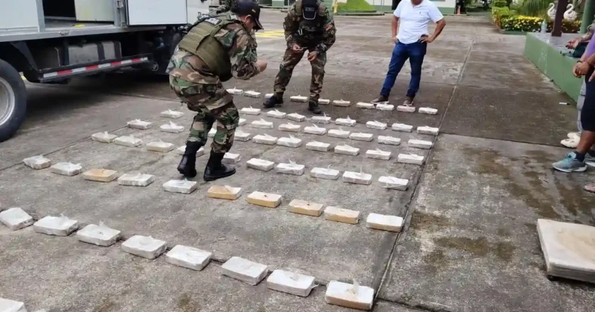 Fiscalía y FELCN logran secuestrar más de 82 kilos de cocaína base en el Trópico
