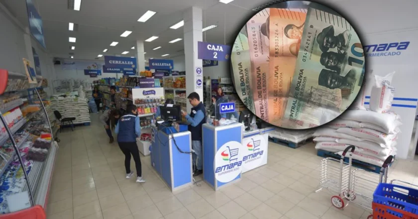 Emapa acepta billetes de la Serie B de Bs 10, 20 y 50 tras verificación del BCB