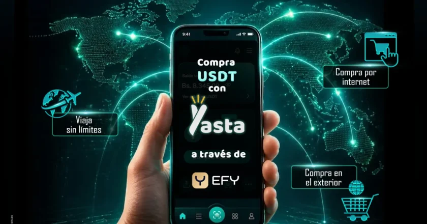 Banco Unión incorpora compra de USDT en Yasta y amplía servicios digitales