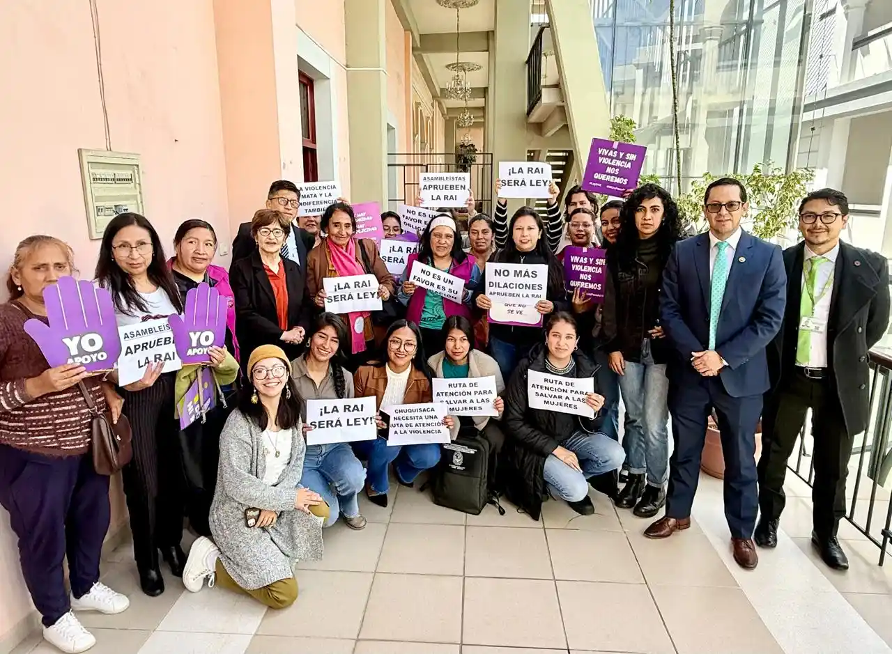 Chuquisaca: Asamblea Legislativa Departamental aprueba proyecto de ley de la RAI y sus anexos para su promulgación