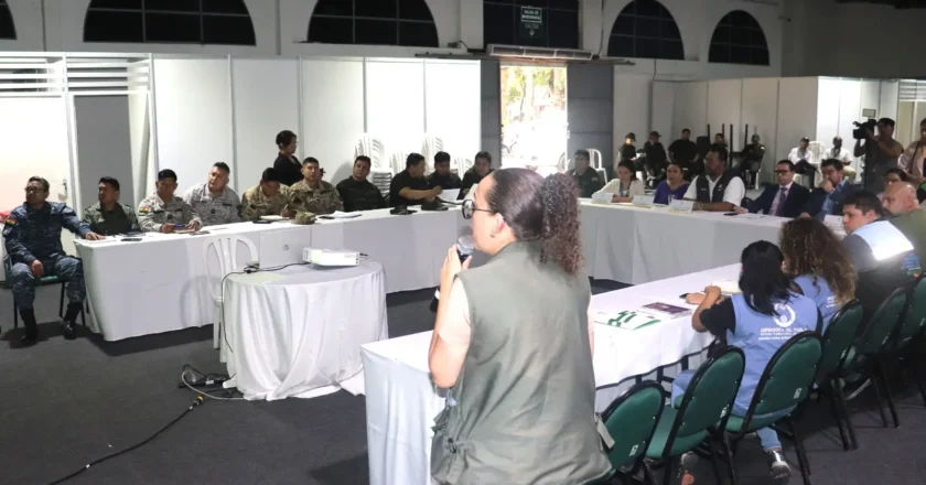 Coordinación interinstitucional fortalece plan de seguridad de cara a la segunda vuelta electoral en Santa Cruz