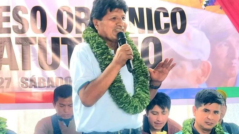 Evo Morales llama a movilización tras retiro de NGP del balotaje en La Paz