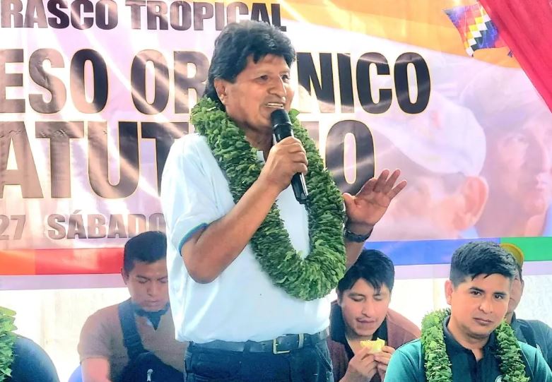 Evo Morales llama a movilización tras retiro de NGP del balotaje en La Paz