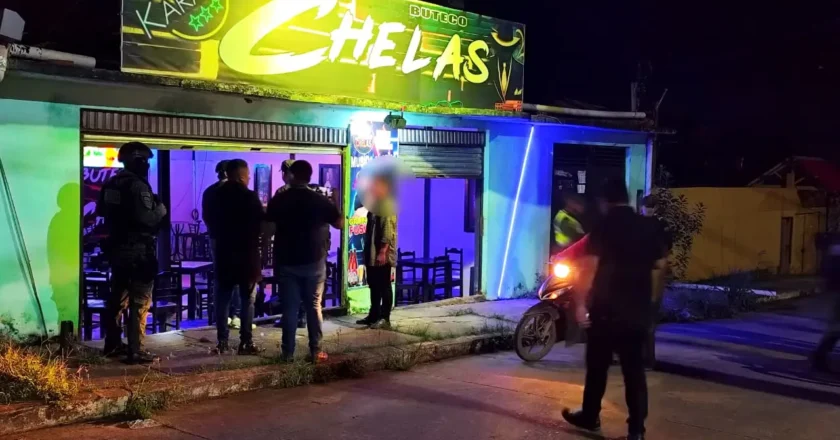 Fiscalía dirige operativo conjunto en bares y karaokes de Cobija contra la trata y tráfico de personas