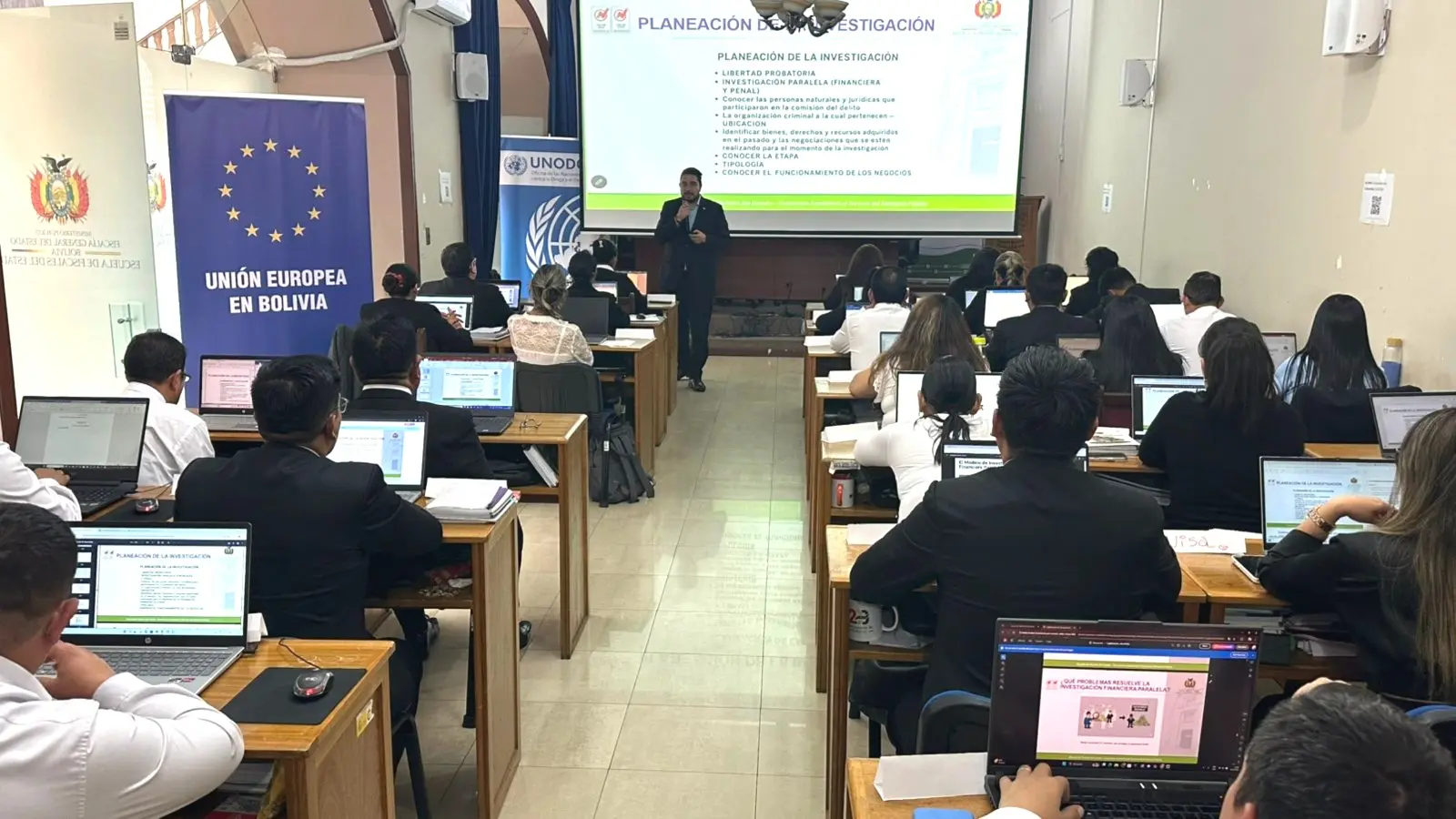 Escuela de Fiscales lleva adelante asignatura en investigación de delitos de corrupción, LGI, tributarios y aduaneros dirigido a los postulantes a fiscales de materia institucionalizados