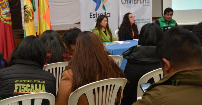 Fiscalía Especializada en Delitos Sexuales promueve la socialización de la Ley Nº 1636
