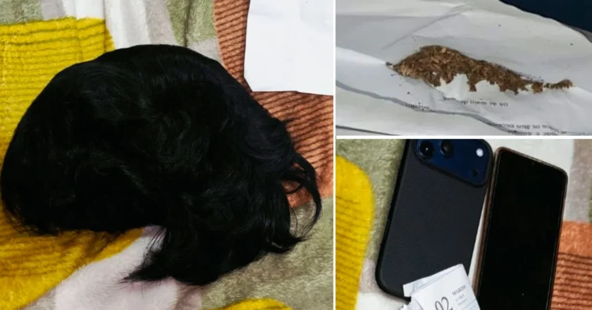 Hallan celulares, una peluca y presunta marihuana en celda de Marcelo Arce en Palmasola
