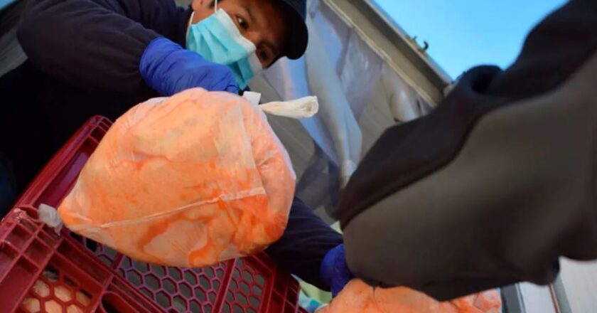 Emapa distribuyó más de 140.000 pollos para garantizar el abastecimiento durante los bloqueos
