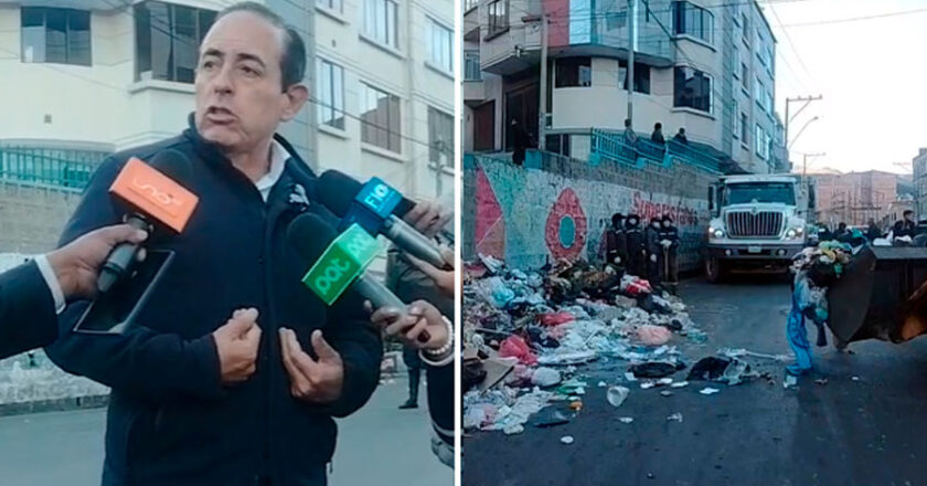 Alcaldía y La Paz Limpia cruzan acusaciones por la acumulación de basura en la ciudad