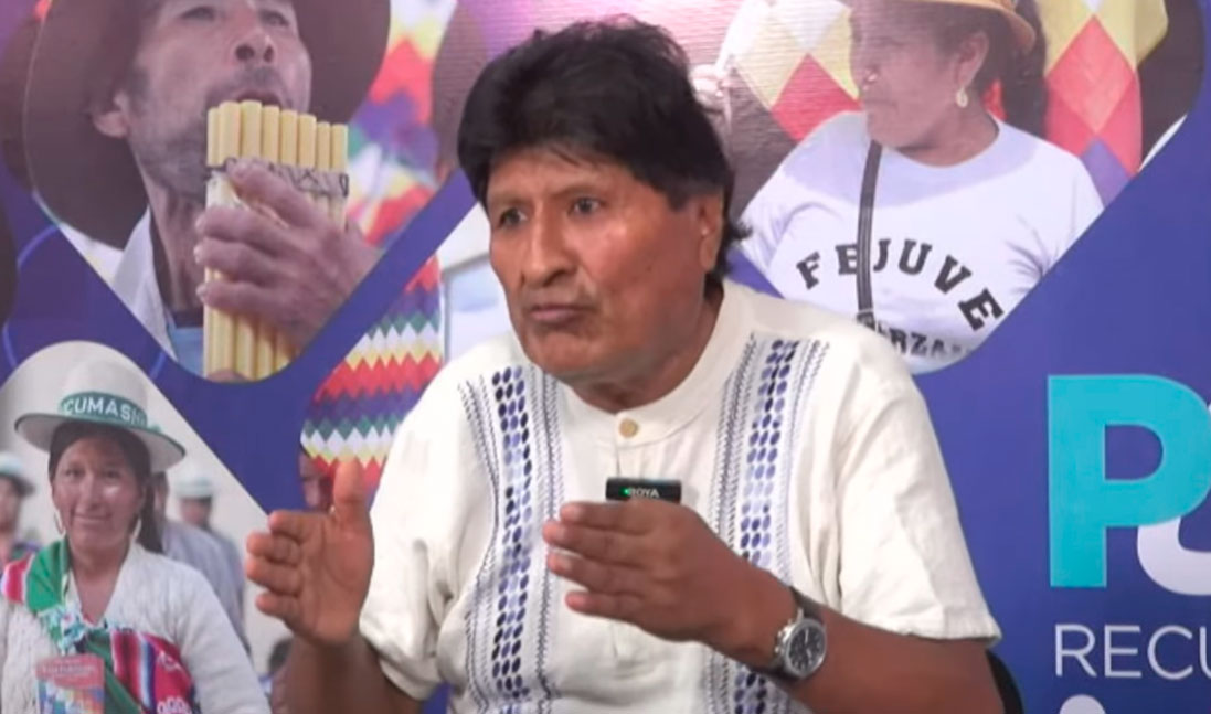 Evo Morales advierte que habrá muertos