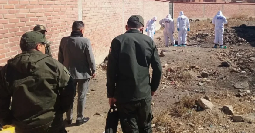 Fiscalía investiga homicidio de un hombre hallado sin vida en la zona este de Oruro