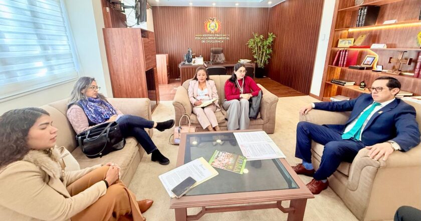 Fiscalía de Chuquisaca y Alcaldía de Sucre impulsan convenio para fortalecer la protección de sectores vulnerables