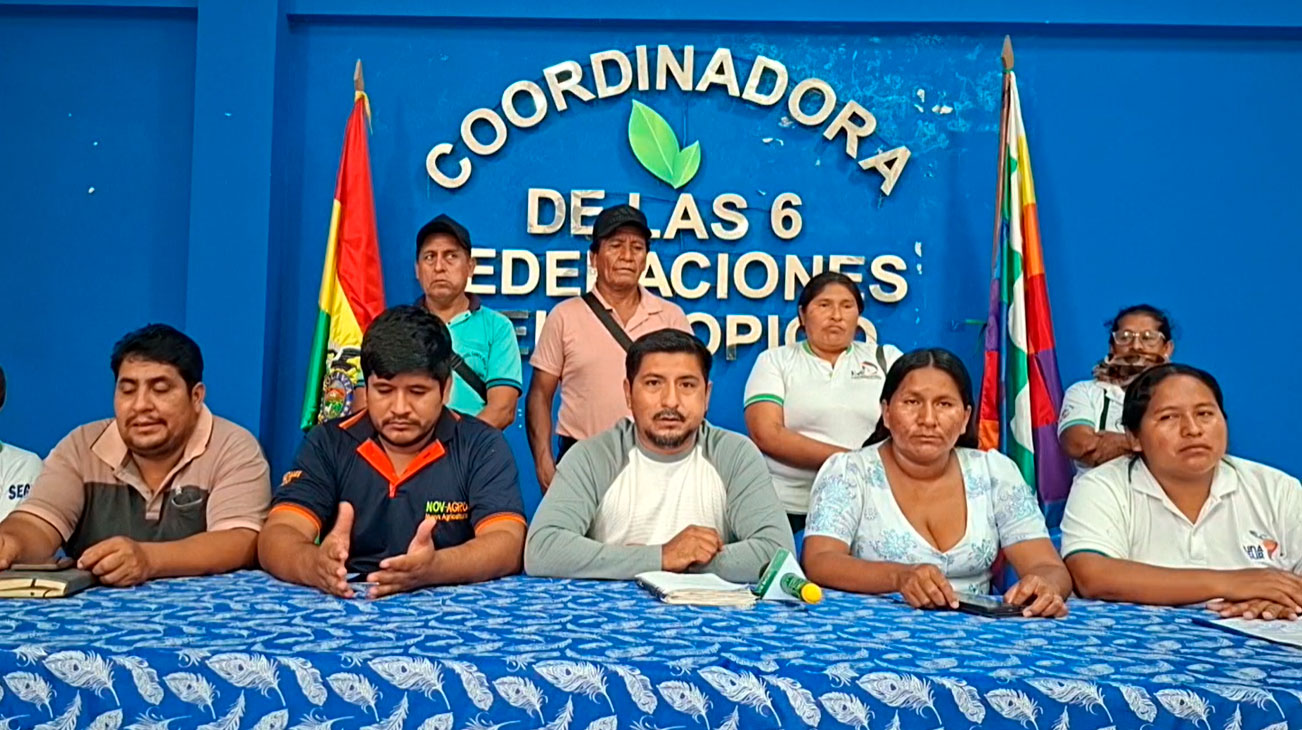 Trópico de Cochabamba protegerá a Evo Morales