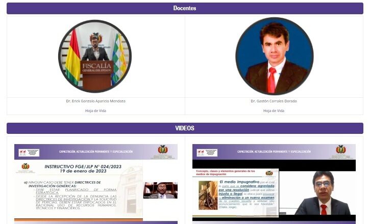 Escuela de Fiscales del Estado capacita a 226 fiscales de materia para optimizar la gestión fiscal y la investigación penal