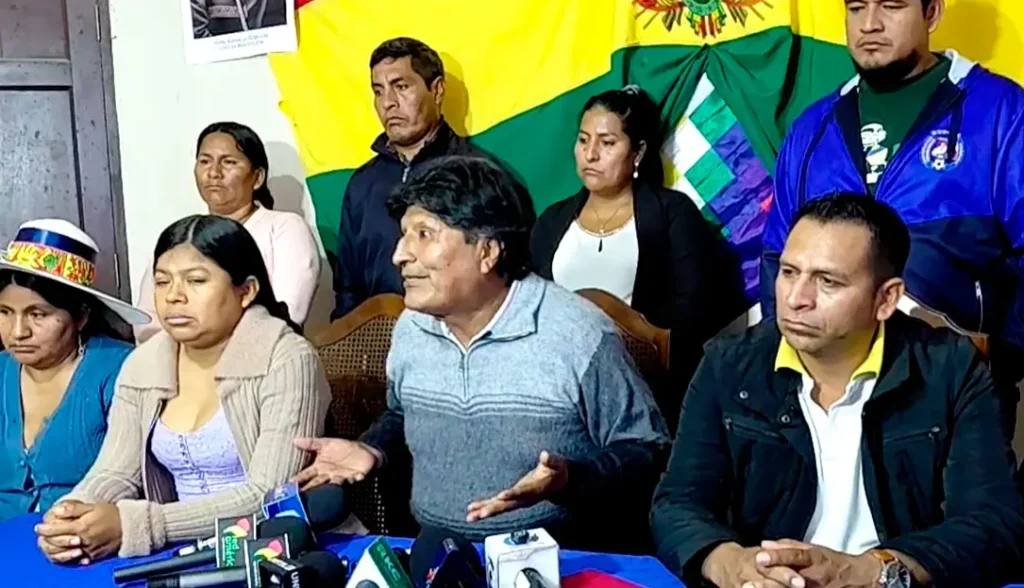 Evo Morales bloqueos