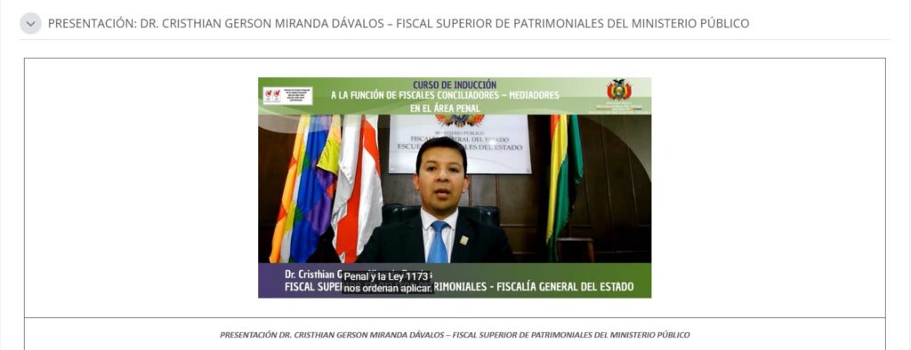 Escuela de Fiscales capacita a nuevos fiscales asistentes conciliadores en mediación penal