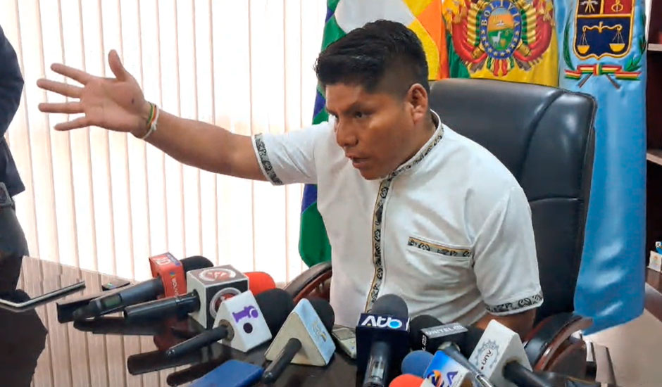 Loza cuestiona las sanciones de EEUU y advierte sobre una “invasión judicial” en Bolivia