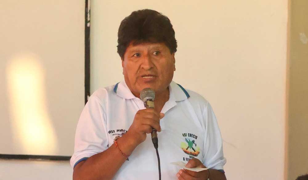 Analista sostiene que restricciones de EEUU a autoridades bolivianas envían un mensaje a Evo Morales